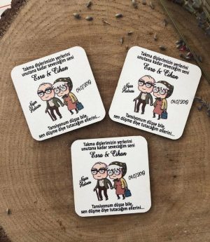 Дървен Магнит