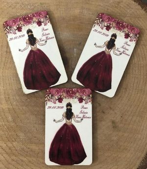 Дървен Магнит