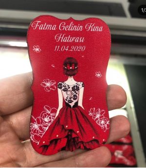 Дървен Магнит