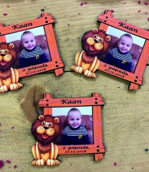 Дървен Магнит