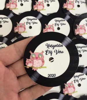 Запис Дървен Магнит