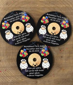 Запис Дървен Магнит