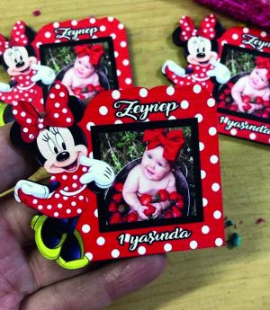 Дървен Магнит