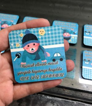 Дървен Магнит