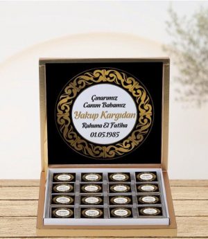 İsme Özel Kutulu 48'li Çikolata