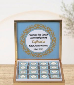 İsme Özel Kutulu 48'li Çikolata