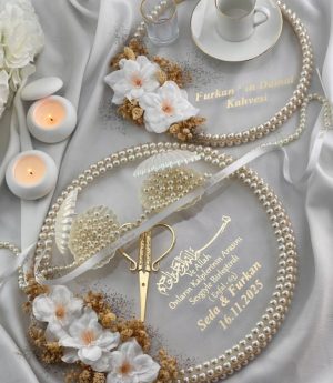 Премиум Табла За Пръстени И Младоженеца